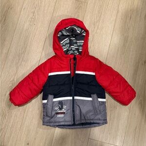 London Fog Navy and Red Jacket